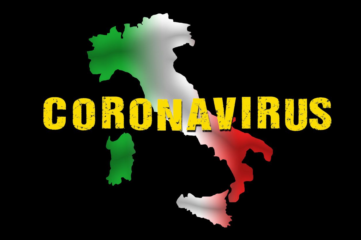 Italy has recorded a new daily high of 34,505 confirmed coronavirus cases.