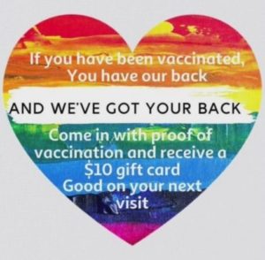 Fighting vaccine resistance with gift cards.